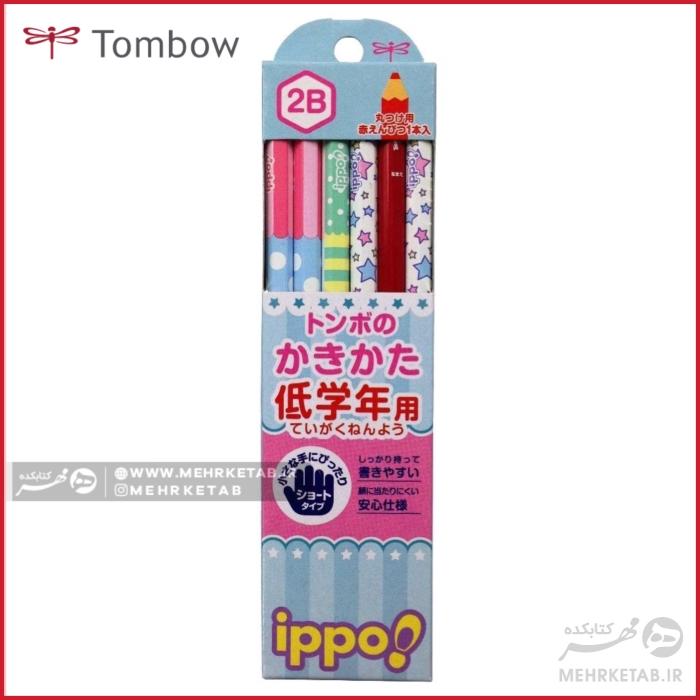 مداد فانتزی مشکی ایپو تومبو ب Tombow ippo B pencil 2