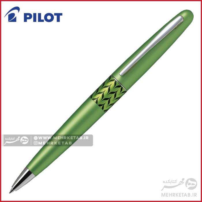 روان نویس پایلوت سبز سری ام آر طرح جدید  pilot MR rollerball Pen green - تصویر 7