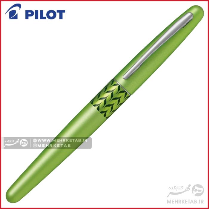 روان نویس پایلوت سبز سری ام آر طرح جدید  pilot MR rollerball Pen green - تصویر 6