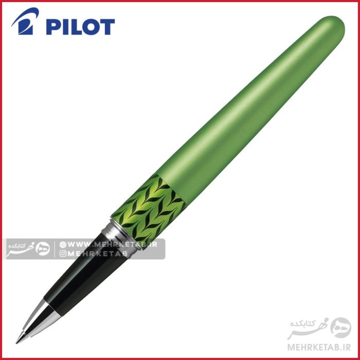 روان نویس پایلوت سبز سری ام آر طرح جدید  pilot MR rollerball Pen green