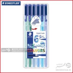 ماژیک ۶ رنگ اقیانوسی استدلر  staedtler my ocean colours markers
