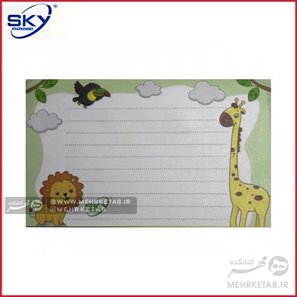 کاغذ پشت چسب پنجاه برگ سایز آ 6 افقی - تصویر 2