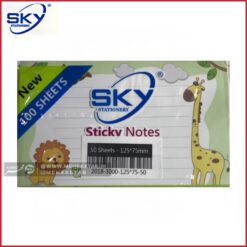 کاغذ پشت چسب پنجاه برگ سایز آ 6 افقی