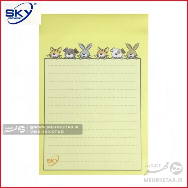 کاغذ پشت چسب پنجاه برگ سایز آ 6 - تصویر 4