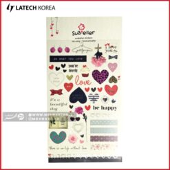 استیکر لاتک طرح روز خوب