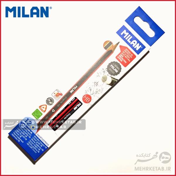 مداد تحریر پاک کن دار سری گومای میلان milan goma pencil