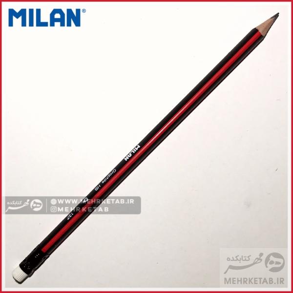 مداد تحریر پاک کن دار سری گومای میلان milan goma pencil - تصویر 2