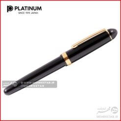 خودنویس پلاتینیوم مدل پی تی بی 5000 با نوک با روکش از جنس طلای 14 عیار Platinum ptb-5000 B Fountain pen