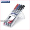 ماژیک پاک نشو استدلر بسته 4 عددی Staedtler lumocolor permanent universal pen