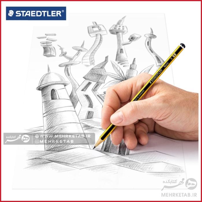 مداد طراحی و تحریر استدلر سری نوریس Staedtler Noris  Pencil