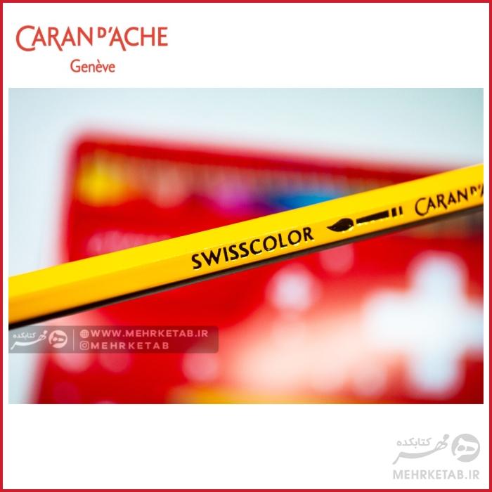 مداد رنگی ۱۸ رنگ کریتیو کرن داش با قابلیت آبرنگیCaran d Ache Creative color 18 - تصویر 2