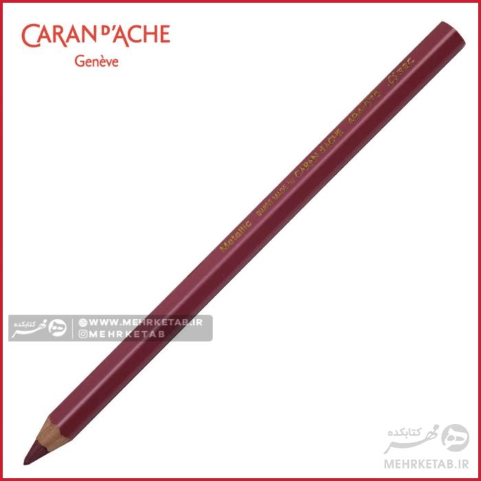 مداد متالیک جامبوی کرن داش caran dache colour block maxi metallic pencils - تصویر 6