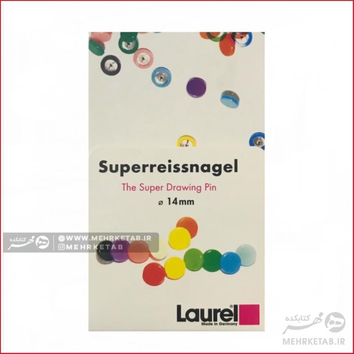 بسته 100 عددی پونز لارل laurel super drawing pin - تصویر 2