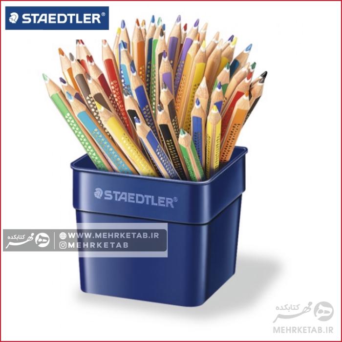 مداد رنگی 10رنگ استدلر سری نوریس Staedtler Noris club 10 colored pencil
