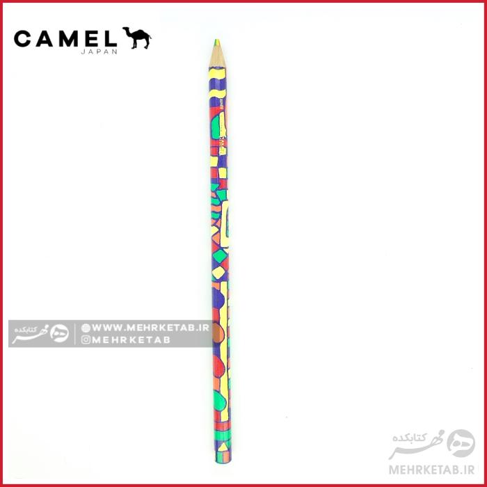 مداد رنگین کمانی  کمل Camel wooden Body Rainbow - تصویر 3