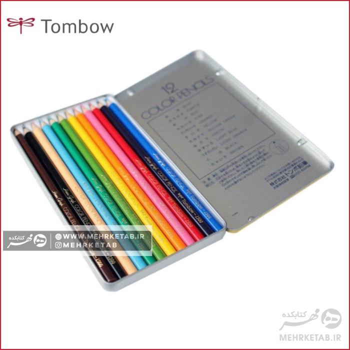 مداد رنگی 12 رنگ تامبو Tombow 12 Color Pencil - تصویر 2