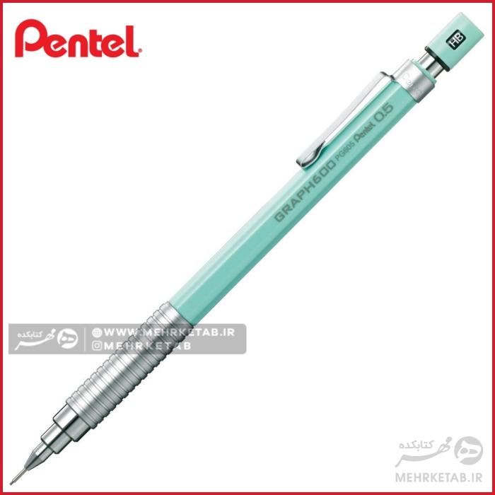 مداد مکانیکی (اتود) پنتل ضخامت 0.5 mm سری گراف 600 Pentel Graph600 0.5mm Mechanical pencil - تصویر 3