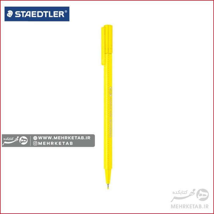 روان نویس نوک نمدی  ضخامت ۰.۸ استدلر تک رنگ Staedtler Triplus fineliner 0.8mm - تصویر 10