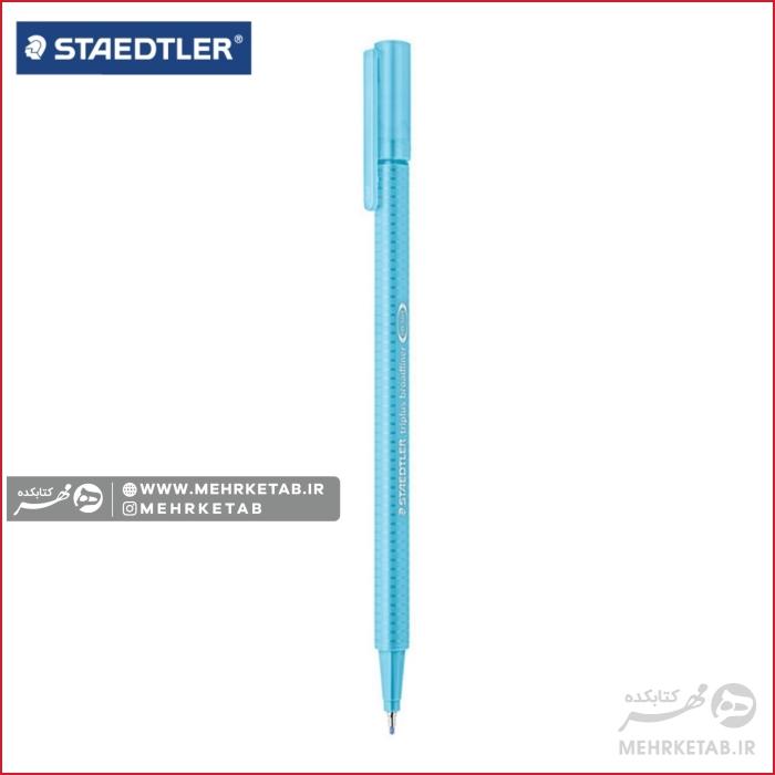 روان نویس نوک نمدی  ضخامت ۰.۸ استدلر تک رنگ Staedtler Triplus fineliner 0.8mm - تصویر 7