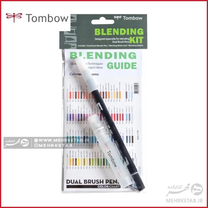 ست ترکیب رنگ ماژیک های براش تومبو  Tombow dual brush pens blending kit - تصویر 2