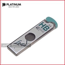 مغزی مداد مکانیکی 40 عددی  پلاتینیوم  0.5  platinum mechanical pencil lead 0.5 mm