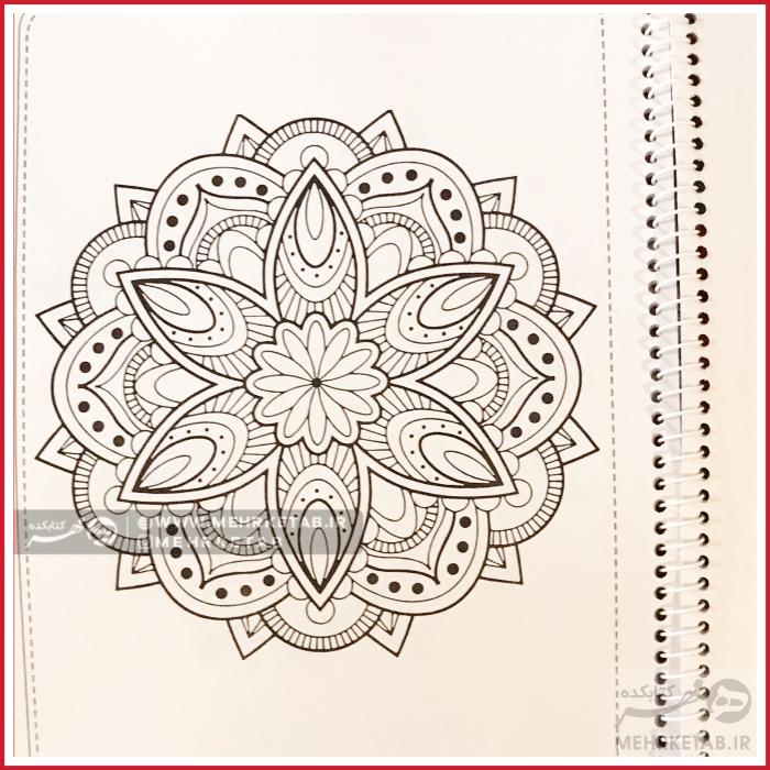 کتاب رنگ آمیزی بزرگسالان من شادم - تصویر 4