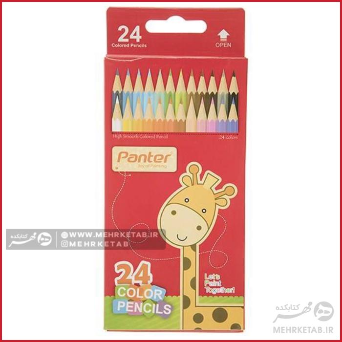 مداد رنگی 24 رنگ پنتر