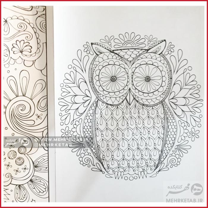 کتاب رنگ آمیزی بزرگسالان - تصویر 3