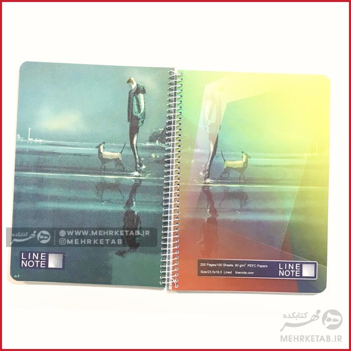 دفتر وزیری لاین نوت طرح غروب آرزوها