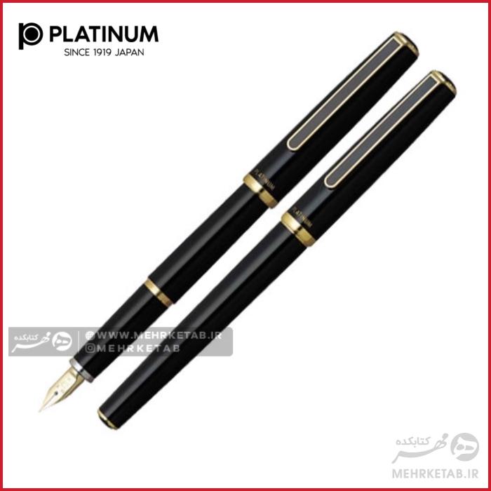 خودنویس پلاتینیوم مدل پی تی ال  5000 با نوک با روکش از جنس طلای 14 عیار Platinum ptl-5000  Fountain pen - تصویر 2