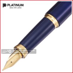 خودنویس پلاتینیوم مدل پی جی بی 3000 با نوک با روکش از جنس طلای 14 عیار Platinum pgb-3000  Fountain pen