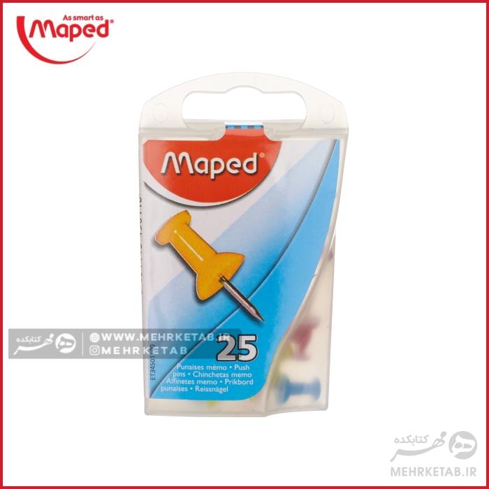 پونز نقشه 25 عددی مپد maped paper Punaises