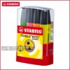 هایلایتر باس استابیلو بسته چهار عددی با جاقلمی رو میزی STABILO BOSS ORIGINAL pack of 4