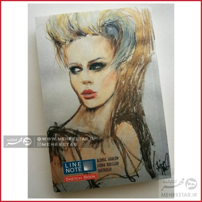 دفتر طراحی A5 طرح بانو