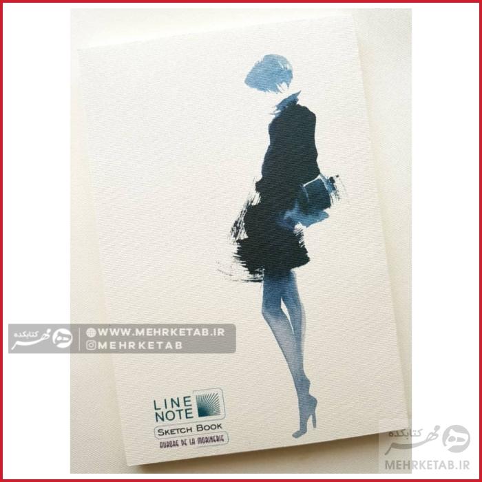 دفتر طراحی A5 طرح مانکن - تصویر 2