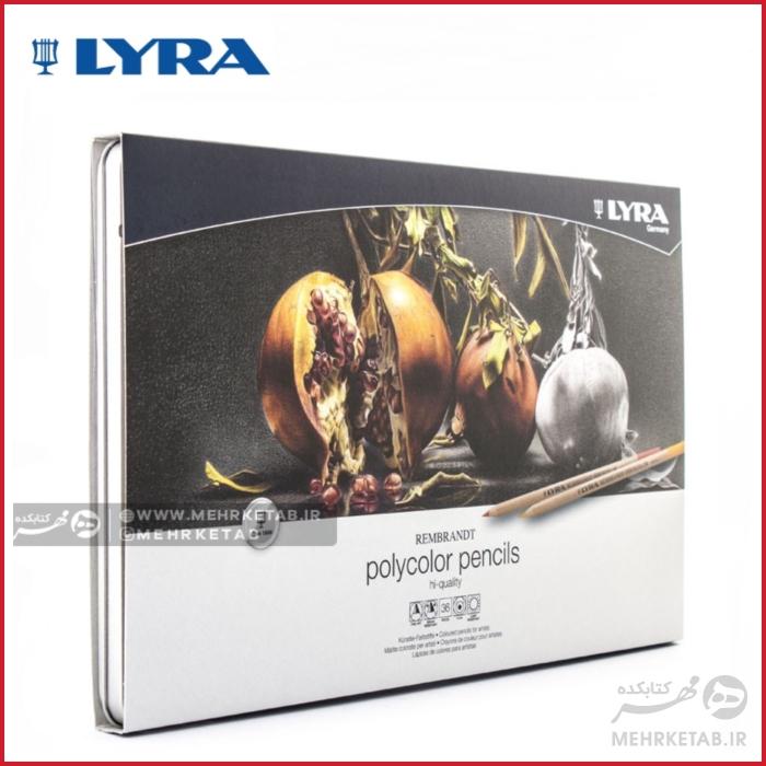 مداد رنگی حرفه ای لیرا36 رنگ lyra REMBRANDT Poly Color Pencils-36