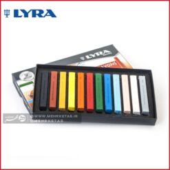 پاستل گچی 12 رنگ لیرا LYRA Soft Pastel Crayons