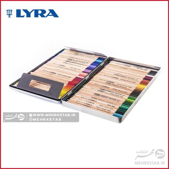 مداد رنگی حرفه ای لیرا72 رنگ  lyra REMBRANDT Poly Color Pencils-72 - تصویر 2