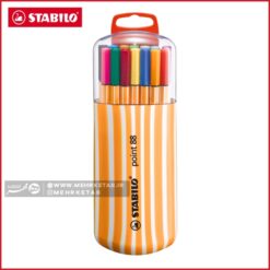 روان نویس نوک نمدی 20 رنگ استابیلو رنگهای کلاسیکStabilo® Point 88 Color Parade Pen Set of 20