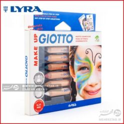 مداد گریم 6 رنگ جیوتو رنگ های اصلی Giotto Cosmetic Pencils Set of Classic