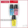هایلایتر مینی استابیلو بسته سه عددی مدل قهرمانSTABILO 3 mini BOSS ORIGINAL heroes