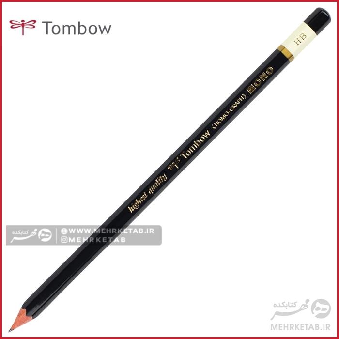 مداد تحریر و طراحی مونو  تامبو جعبه کادویی 12 عددی Tombow HB  Writing and drawing pencils - تصویر 2