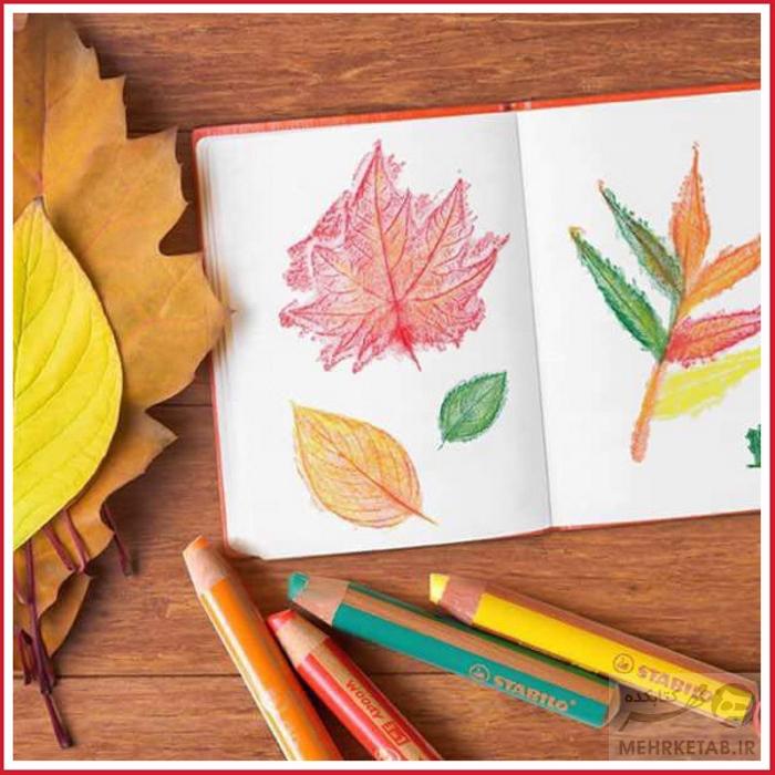 مداد ۳ کاره وودی استابیلو تک رنگ Woody 3 in 1 Stabilo - تصویر 8