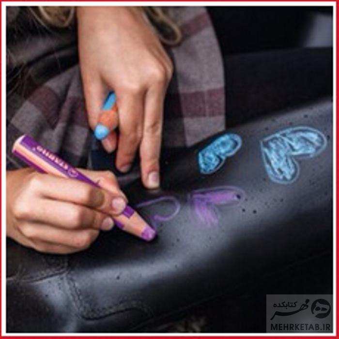 مداد ۳ کاره وودی استابیلو تک رنگ Woody 3 in 1 Stabilo - تصویر 9