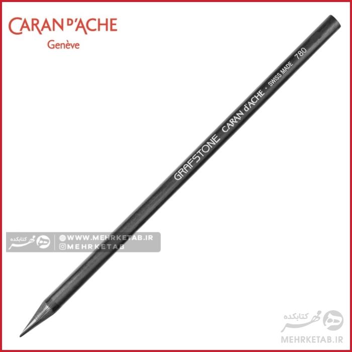 زغال طراحی بدون چوب کرن داش caran d'ache grafstone without the wood pencil