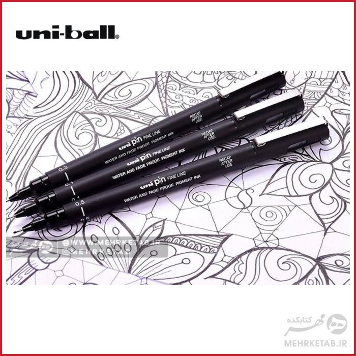 راپید حرفه ای یونیبال یونیبال Uniball Technical Fineliner Pens - تصویر 5