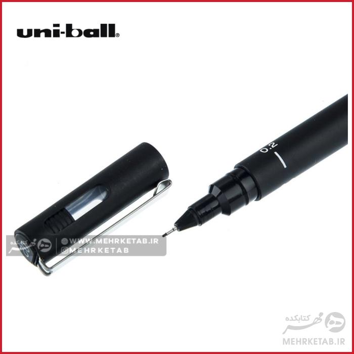راپید حرفه ای یونیبال بسته شش عددی Uniball Technical Fineliner Pens set of 6 - تصویر 3