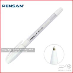 روان نویس سفید  پنسان Pensan White Glitter Pen