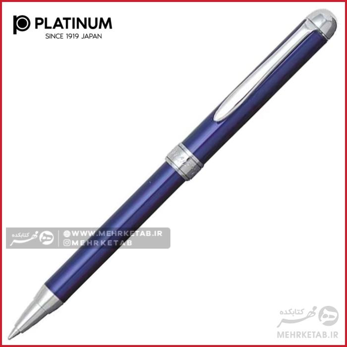 خودکار تاشو مینی پلاتینیوم بدنه فلزی مدل بی اس ال 1000platinum mini iron penBSL-1000