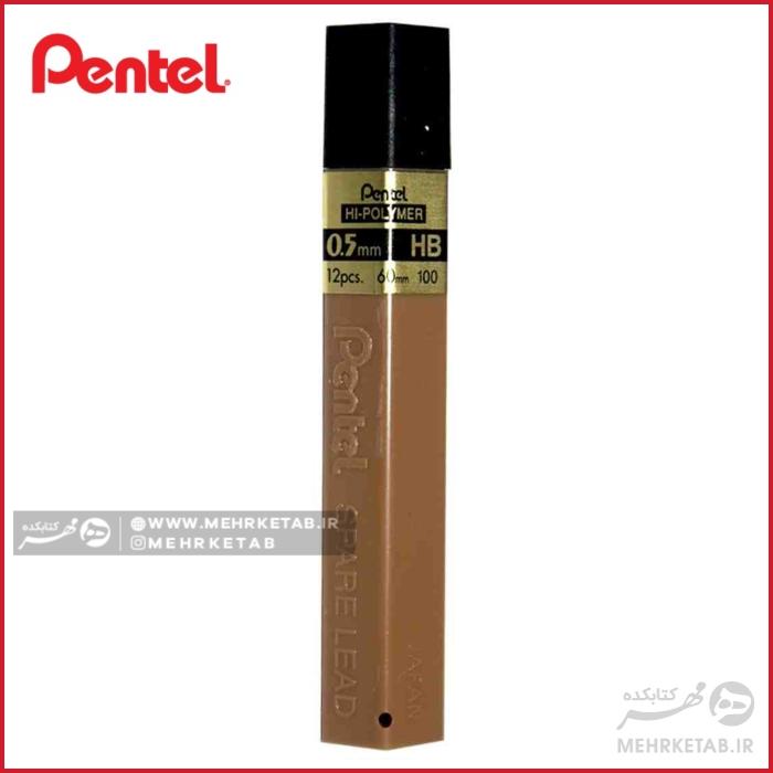 نوک مداد مکانیکی پنتل ضخامت 0,5  pentel mechanical pencil lead 0.5